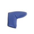 Perforated Leather Blade Putter Headcover - Ocean Blue