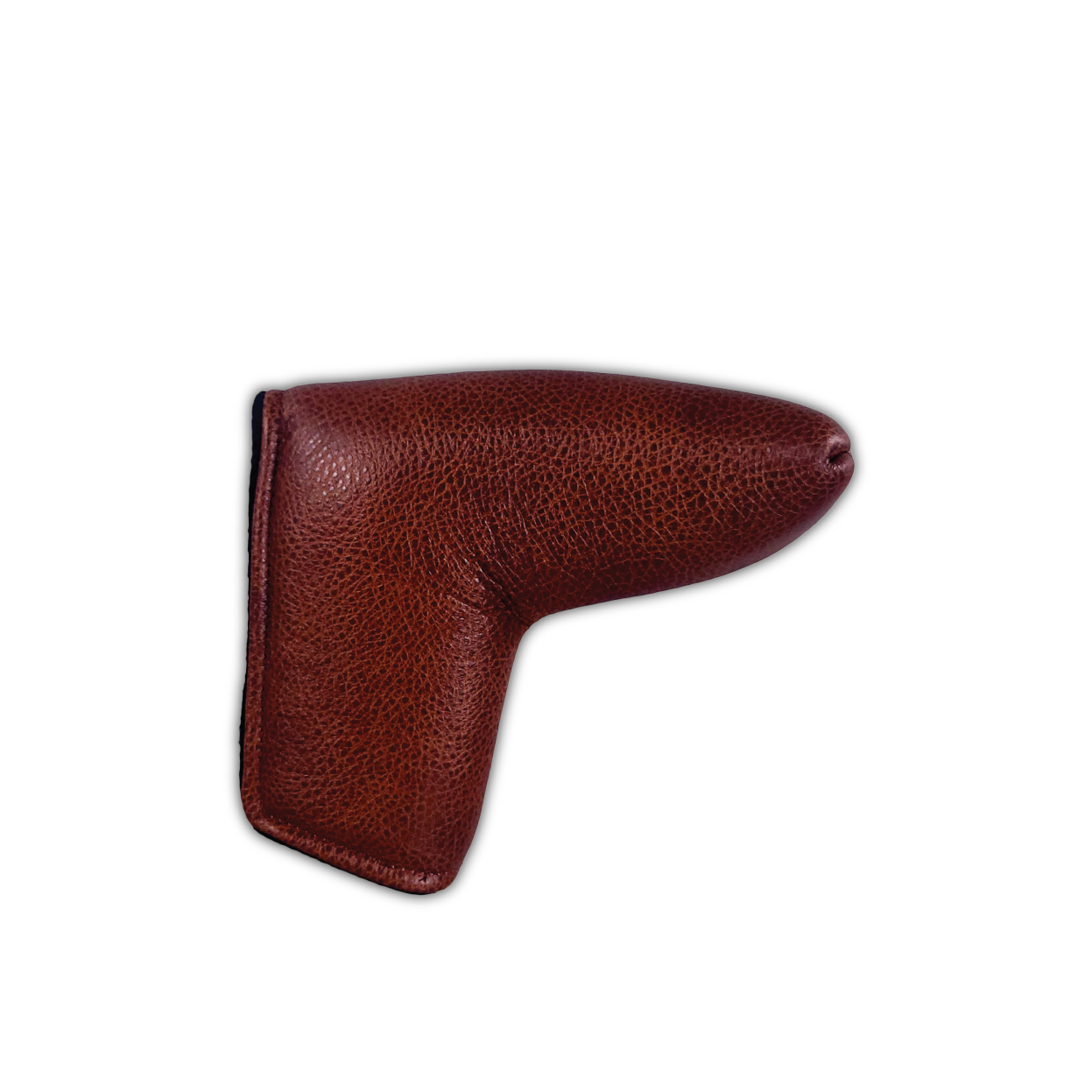 Italian Torino Leather Putter Headcover - Whiskey