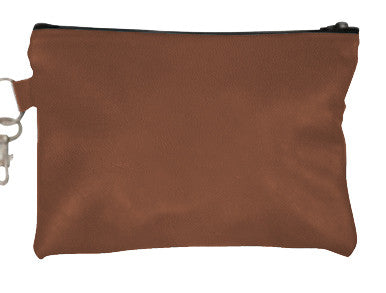 Oak Tan American Leather Golf Reef Zip Pouch