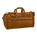 Extra Large Tan Colombian Leather Duffel Bag
