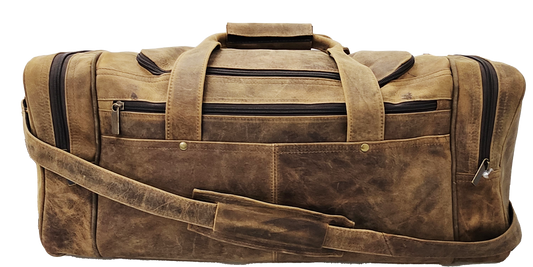 Large Sport Duffel Bag in Crazy Horse Leather