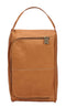 Tan Colombian Leather Shoe Bag