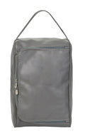 Deluxe Shoe Bag, Vinyl - Grey