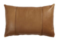Colombian Leather Pillows - Tan