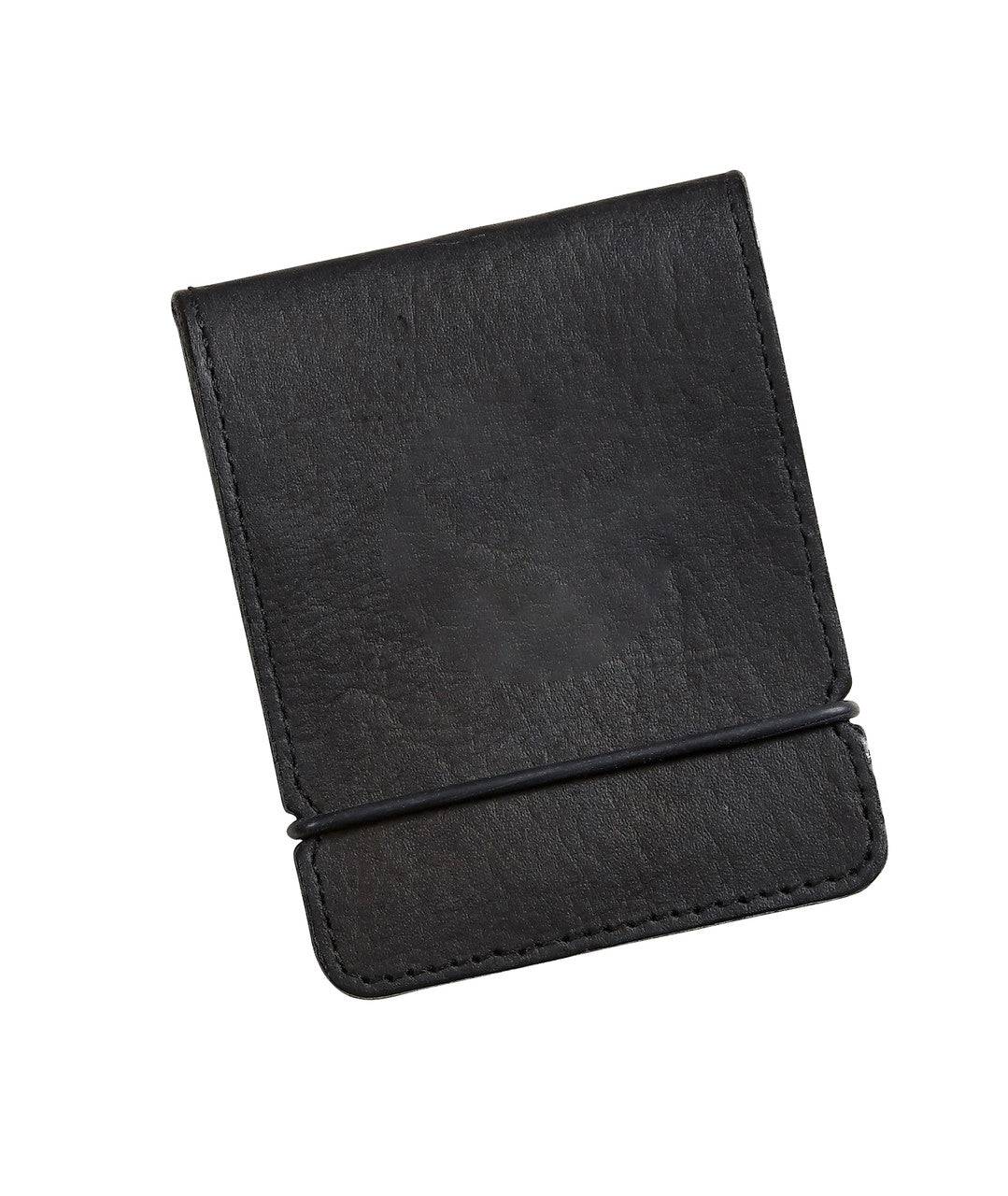 Black Colombian Leather Cash Cover