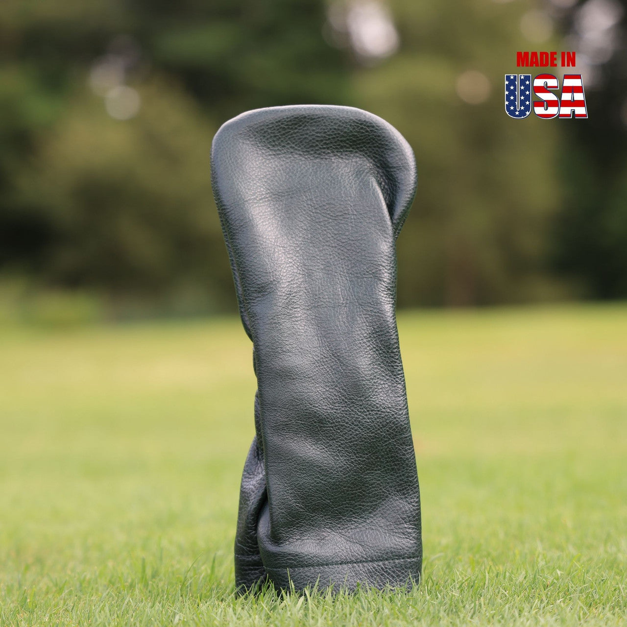 Green-Pine Italian Torino Leather Headcovers