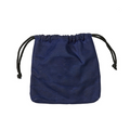 Drawstring Player's Pouch, Waxed Canvas - Navy
