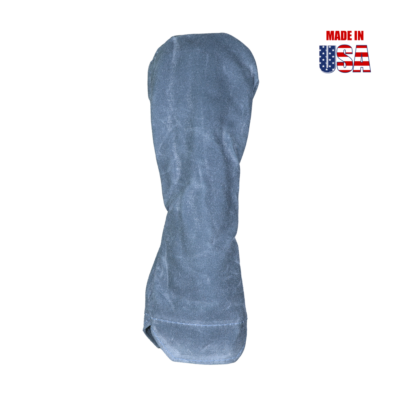 Solid Charcoal Waxed Canvas Golf Headcovers