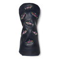 Trout Premium Pullup Leather Golf Headcovers - Driver - Navy