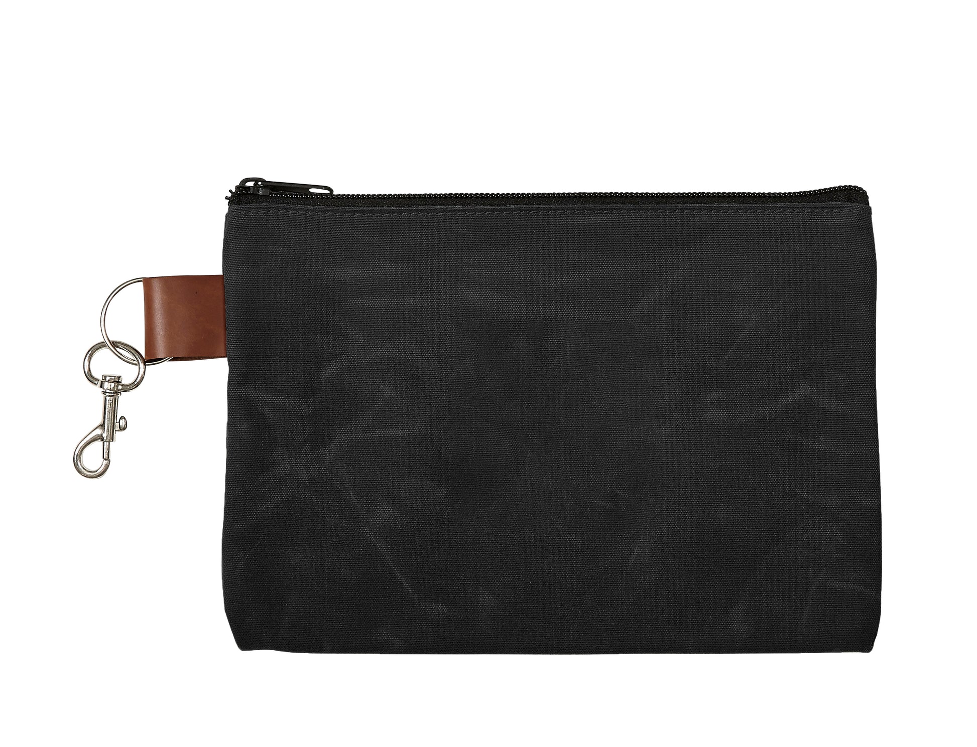 Reef Zip Pouch, Waxed Canvas
