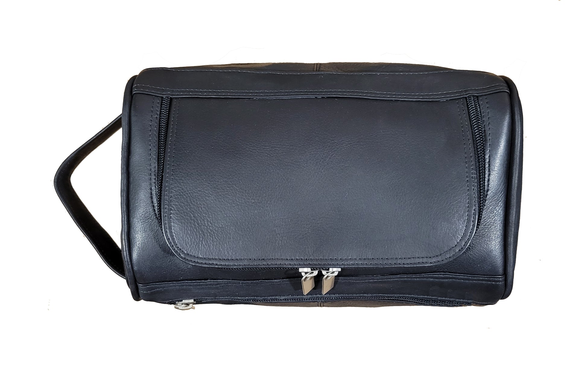 Deluxe Toiletry Bag, Colombian Leather