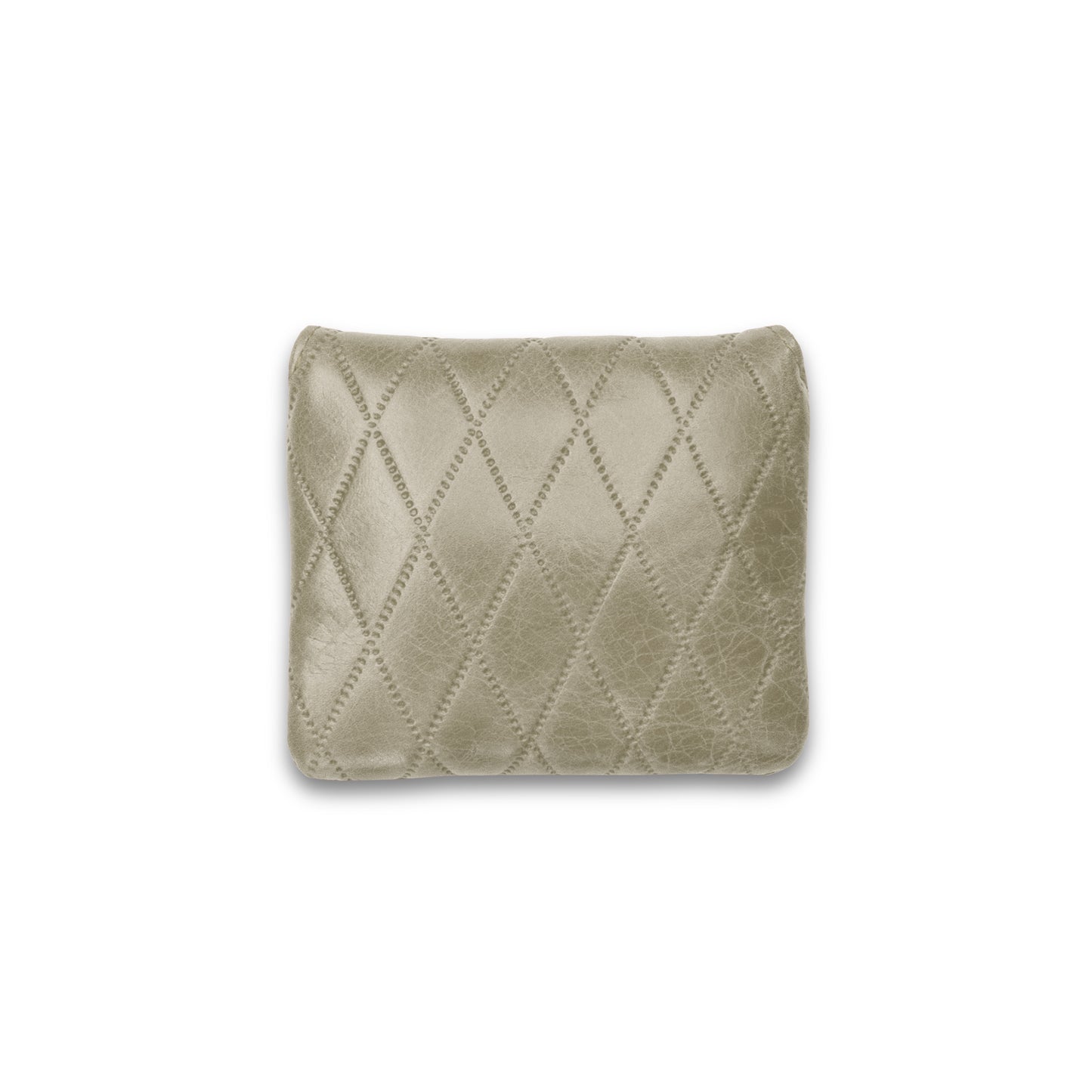 Aberdeen Diamond Leather Mallet Putter Cover - Bone