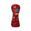 Cincinnati Mural Leather Headcovers - Driver - Red