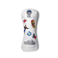 Dallas Mural Headcovers - Driver - White