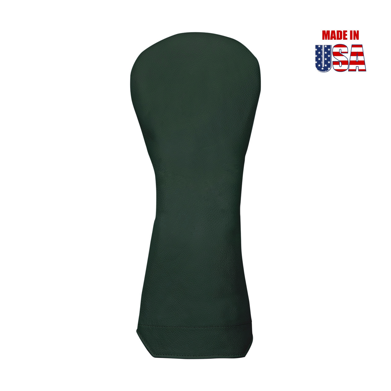 Dark Green American Leather Driver Headcover, winstoncollection.com