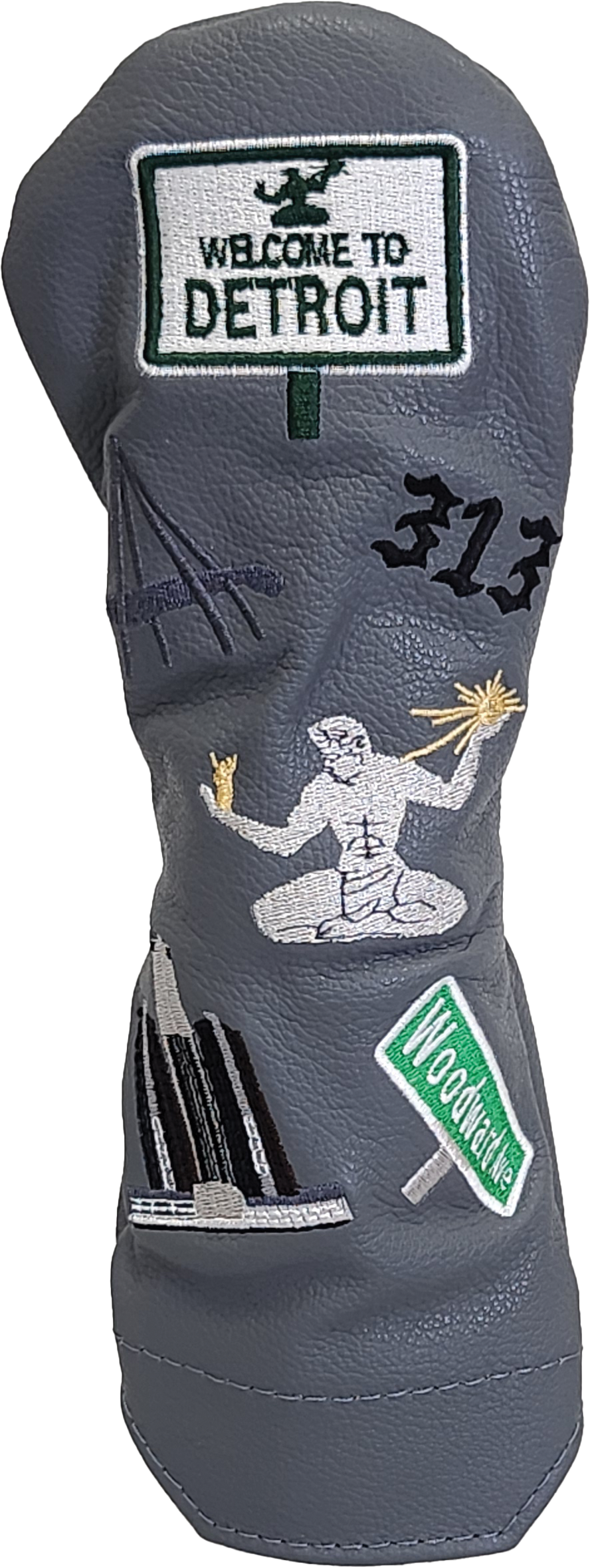 Detroit Historic Landmarks Leather Headcovers