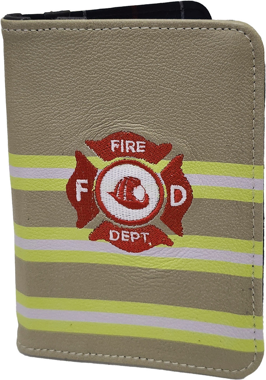 Fire Fighter Leather Classic Scorecard Holder