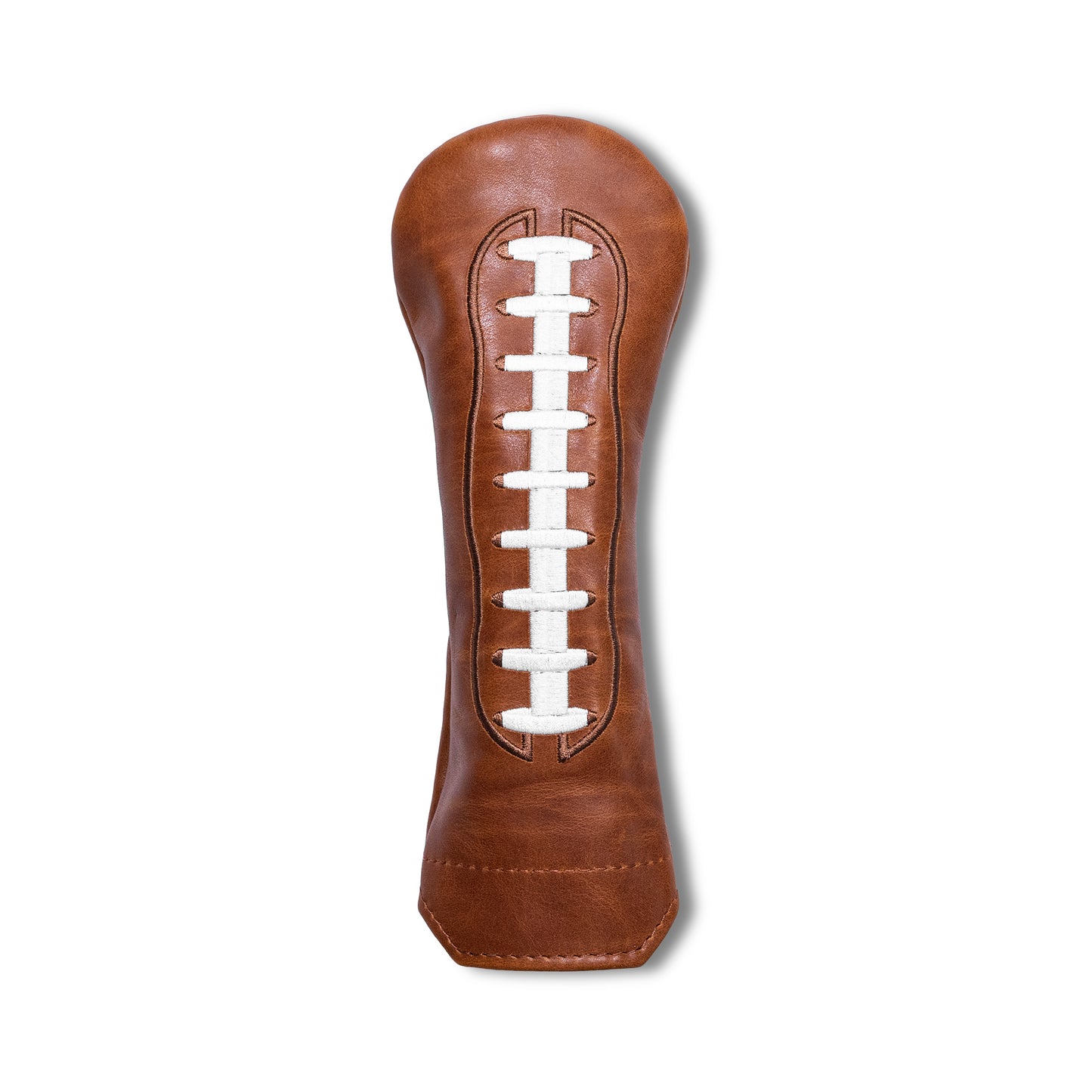 Football Pull Up Leather Headcovers - Hybrid