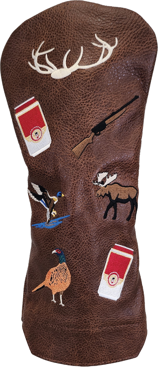 Hunting Retreat Torino Italian Leather Driver Headcover