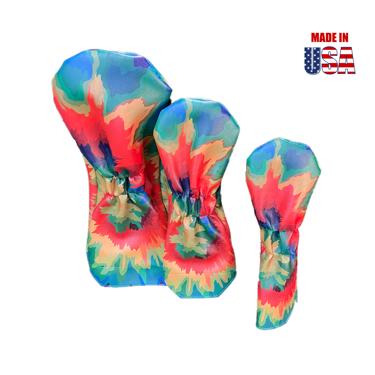 Tie-Dye Headcovers