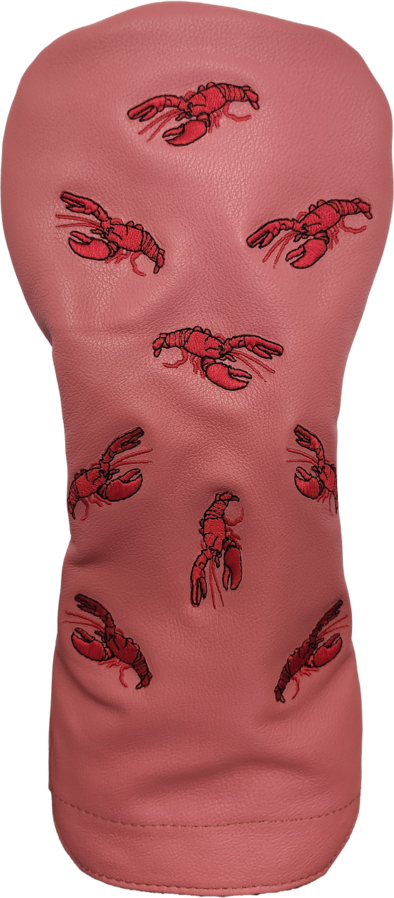 Lobster Island Red Leather Driver Headcover