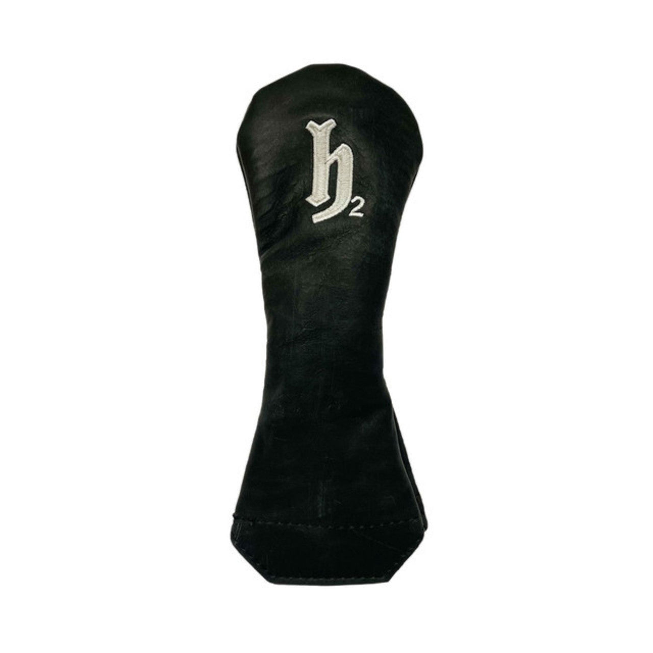 Premium Pullup Leather Headcovers - Hybrid H2 - Black