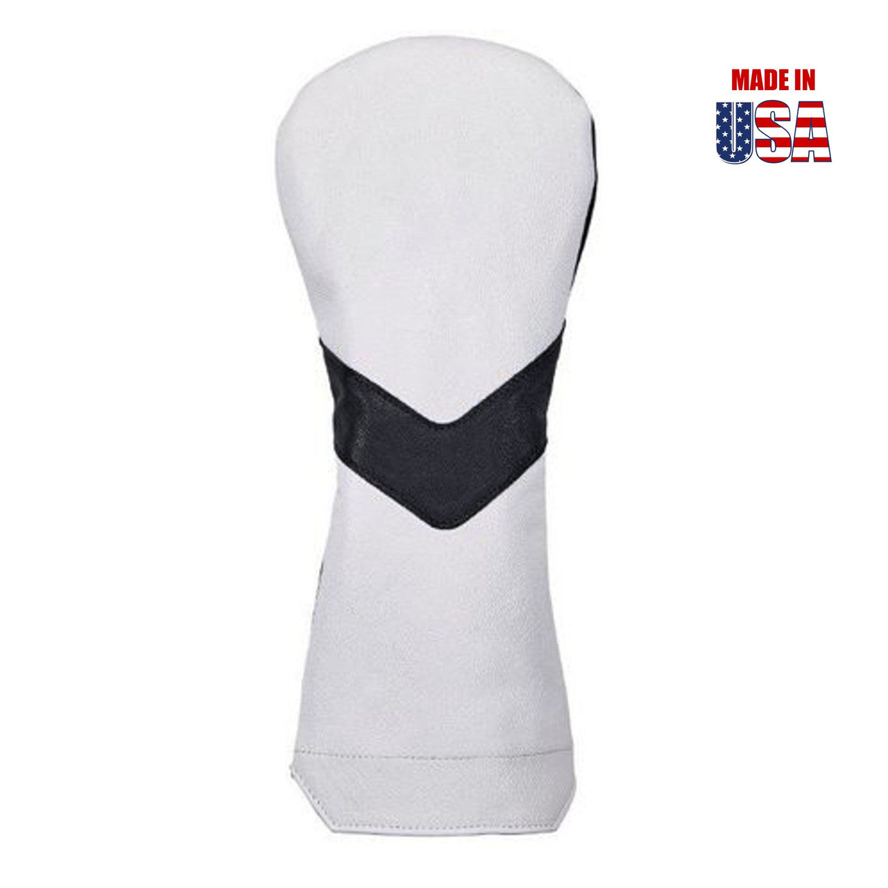 White Front, Black V-Stripe, Black Back