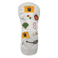New Jersey Mural Headcovers - Driver - White