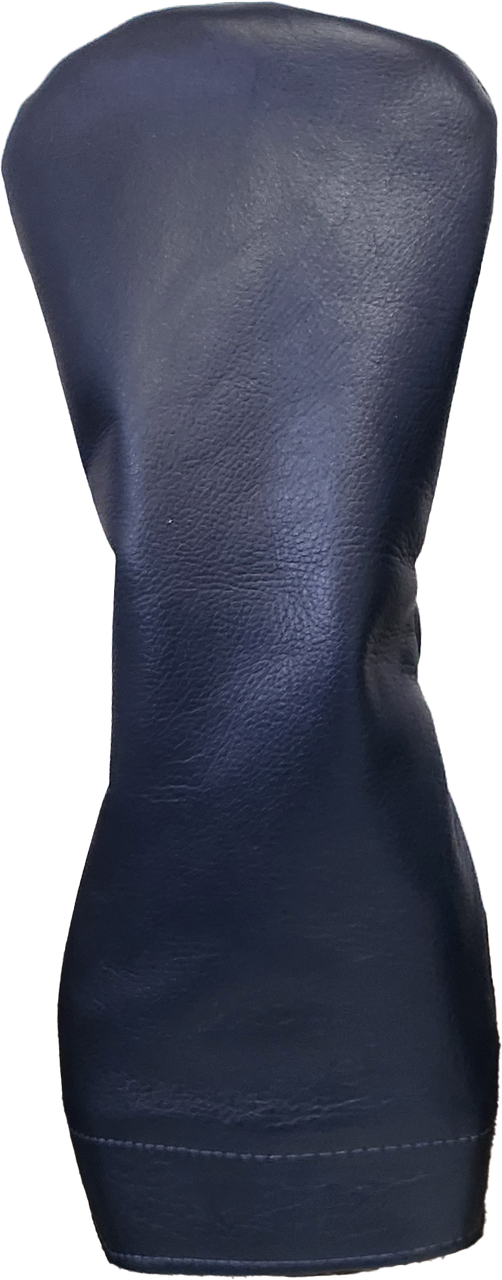 Solid Navy Leather Hybrid Headcovers