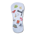 New Orleans Mural Headcovers - Driver - White