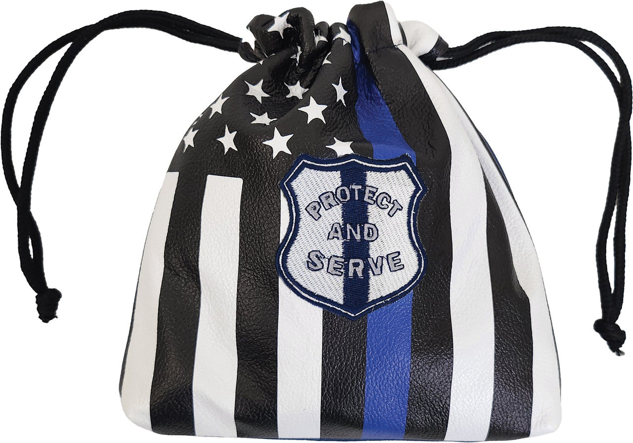 Police Leather Player's Golf Accessory Pouch