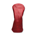 Red Pullup Premium Leather Headcovers - Driver