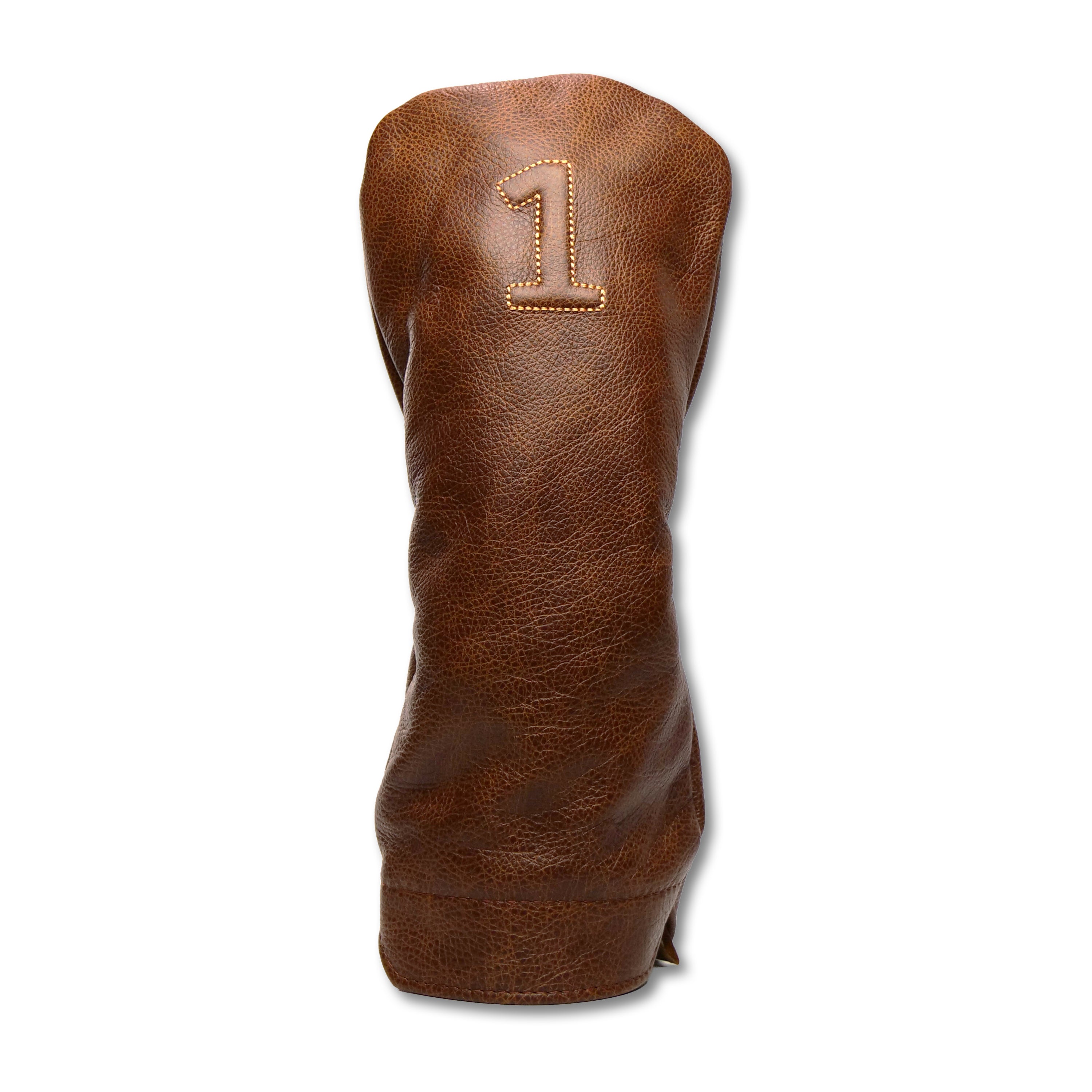 Italian Torino Leather Golf Raised Number Headcover | Winston