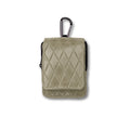 Aberdeen Diamond Leather Range Finder Case - Bone