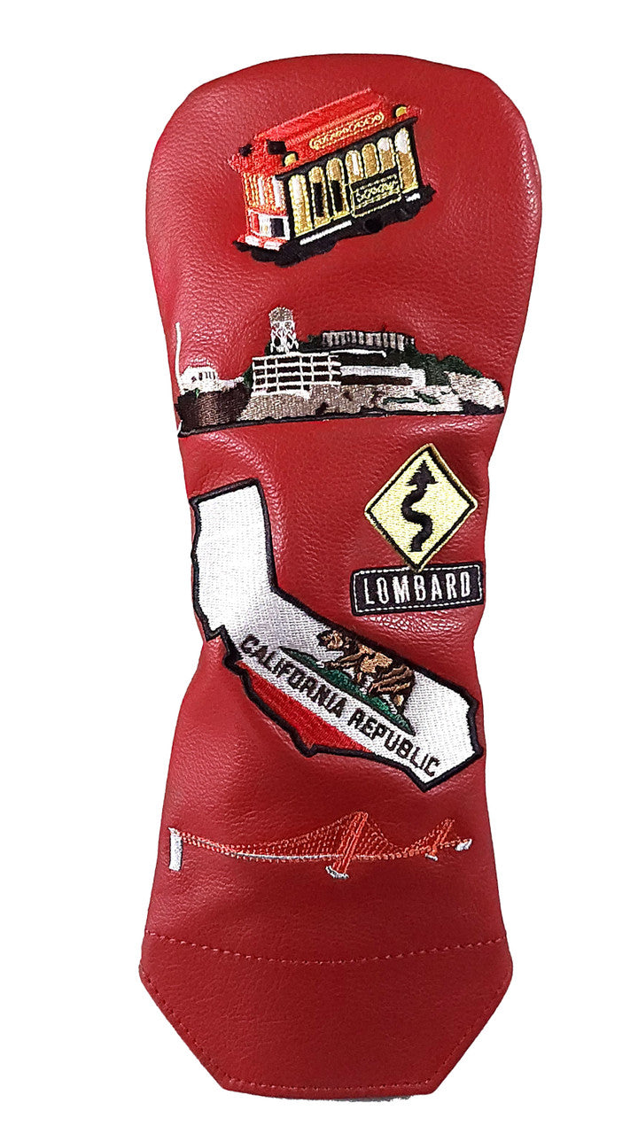 San Francisco Mural Headcovers Red Fairway