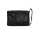 Deluxe Shoe Bag in Colombian Leather - Black