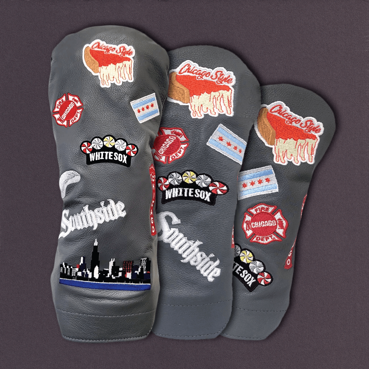 Chicago Iconic Mural Headcovers