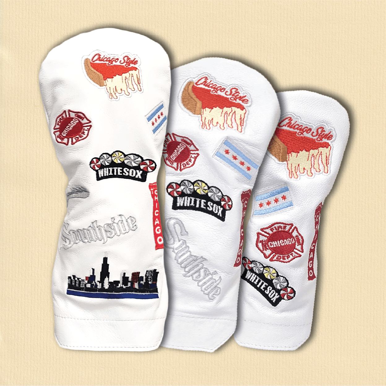 Chicago Iconic Mural Headcovers