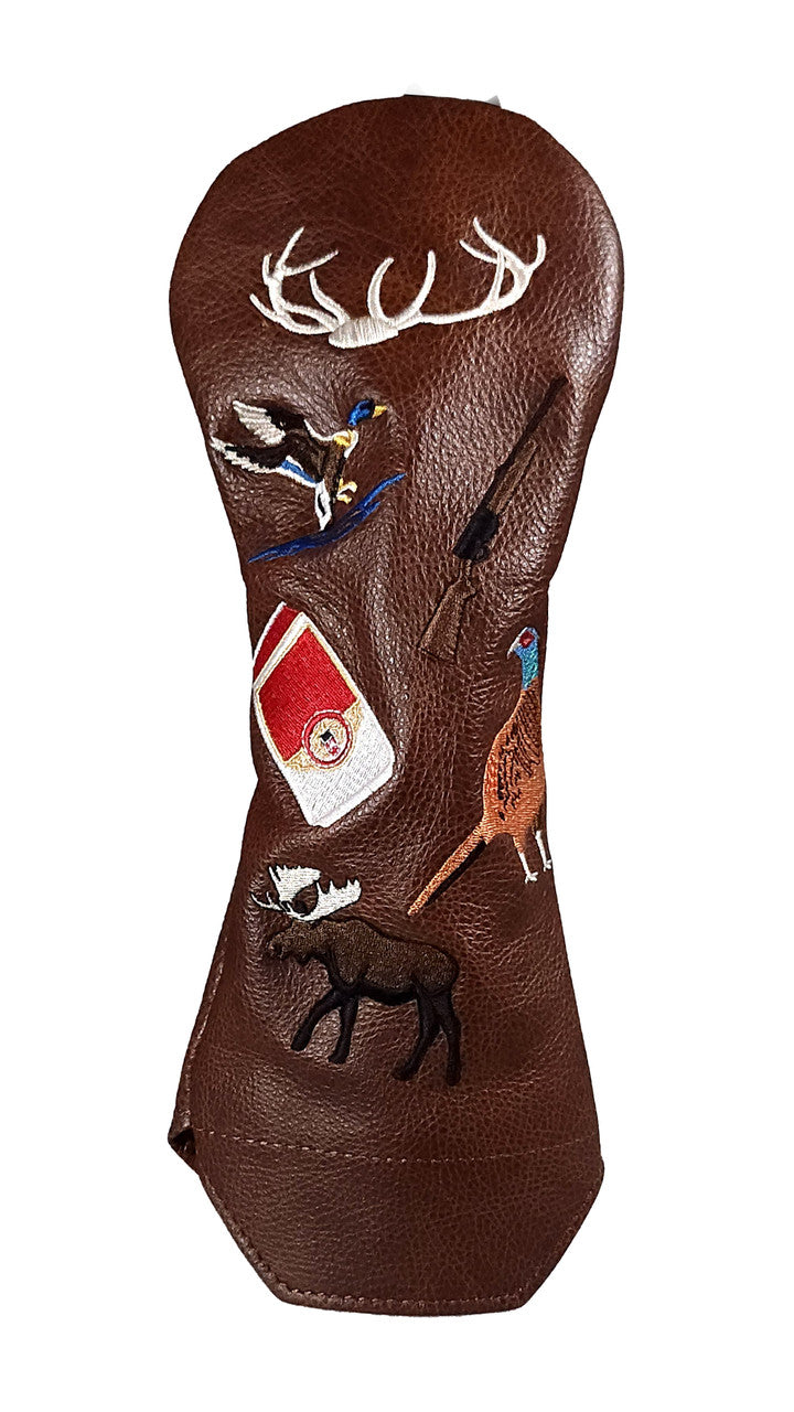 Hunting Retreat Torino Italian Leather Fairway Headcover