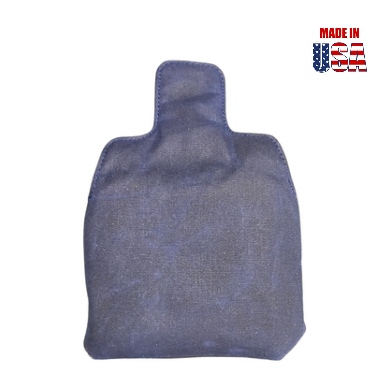 Navy Blue Solid Waxed Canvas Universal Mallet Putter Covers 1