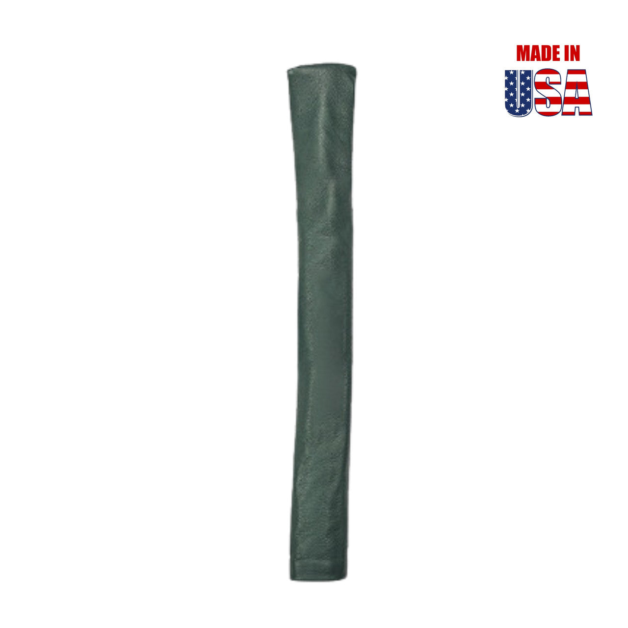 Kelly-Green-Alignment-Stick-Cover-in-American-Leather