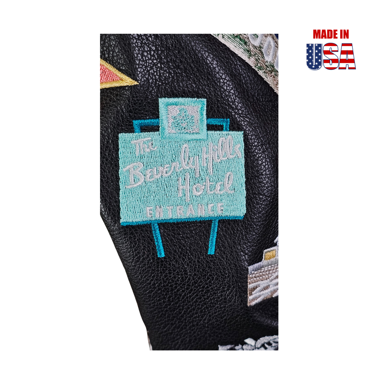 Black Los Angeles Mural Headcovers 5