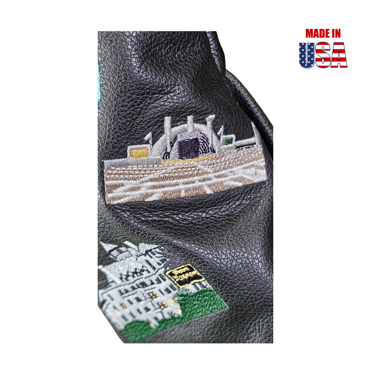 Black Los Angeles Mural Headcovers 4
