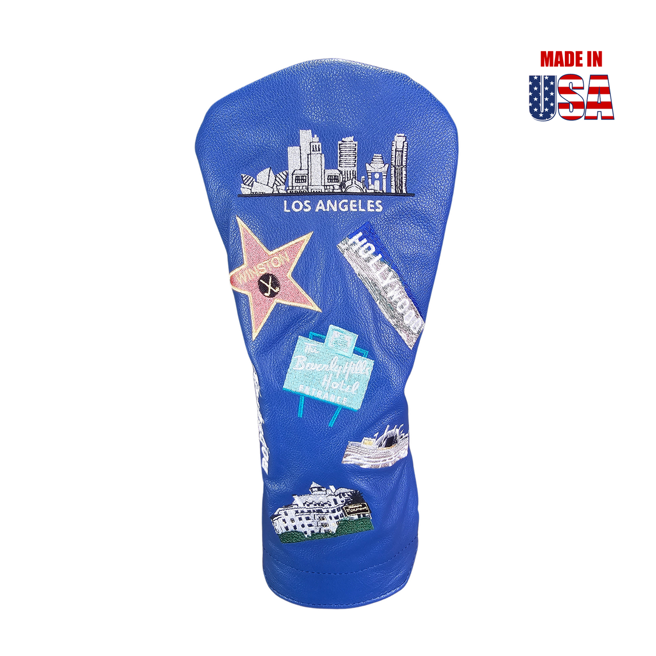 Blue Los Angeles Mural Headcovers