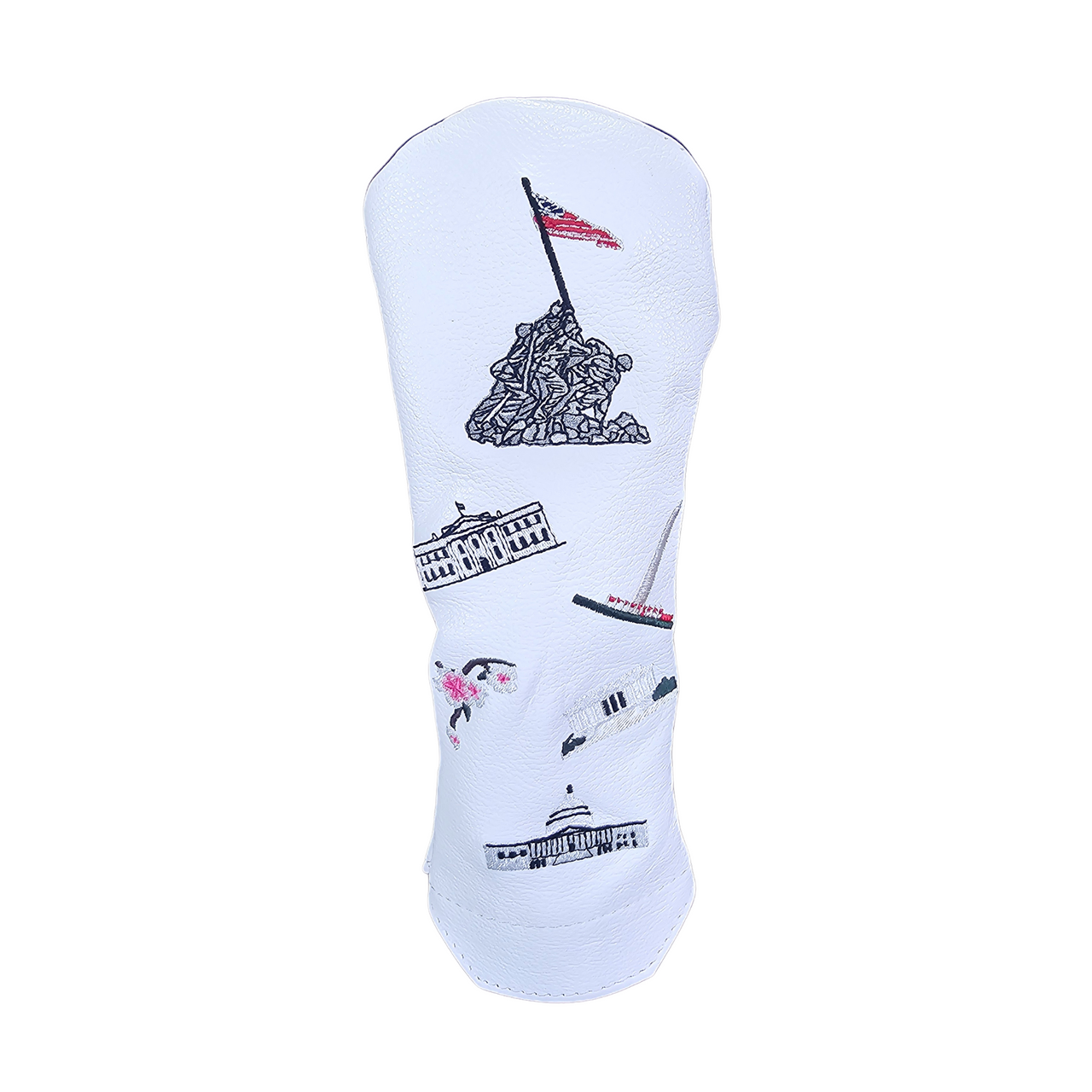 Washington DC Mural Headcovers - Hybrid - White