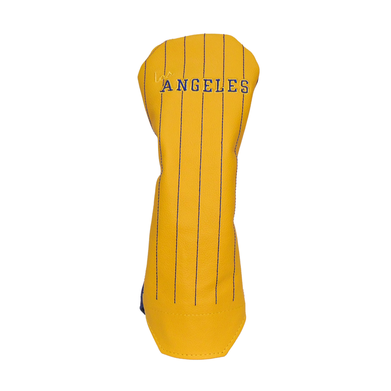 Los Angeles Pinstripe Classic Gold Front, Ocean Blue Back