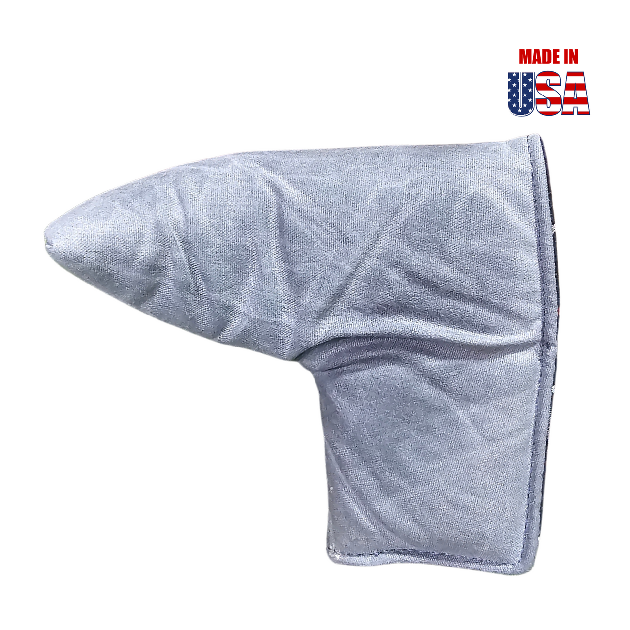 Charcoal Solid Waxed Canvas Blade Putter Covers
