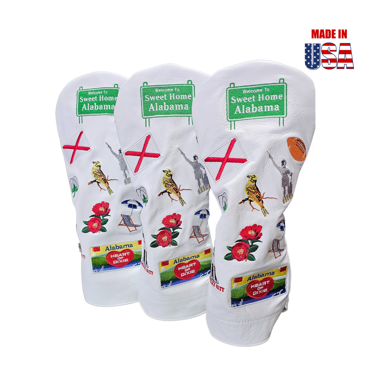 Alabama State Symbols Mural Headcovers 4