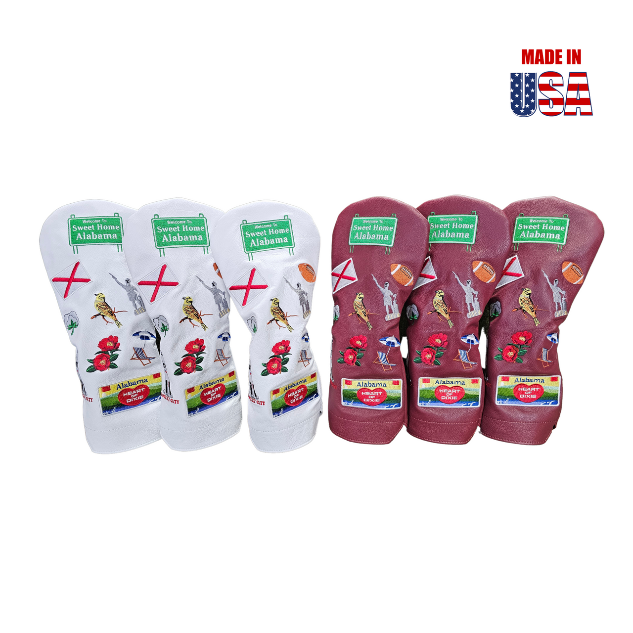 Alabama State Symbols Mural Headcovers 1