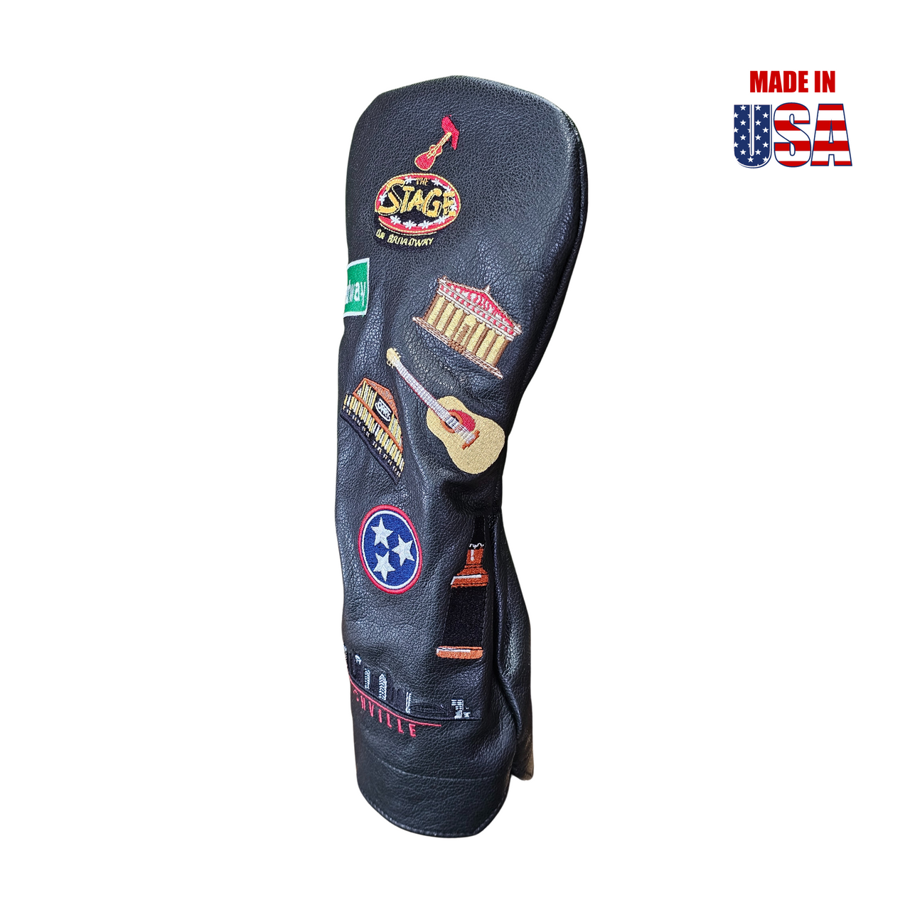 Black Nashville Mural Headcovers 2